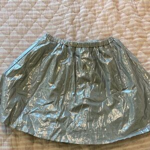 GAP Shiny Silver Kids Skirt